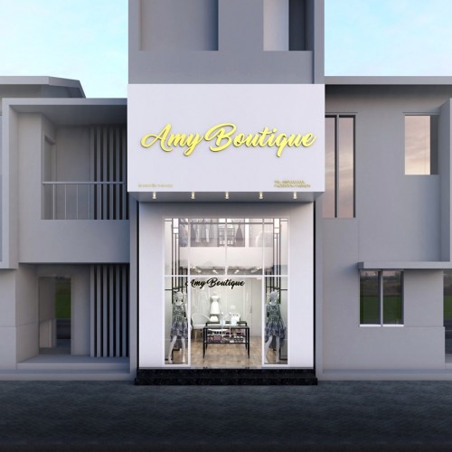 Thiết Kế Shop Thời Trang Boutique
