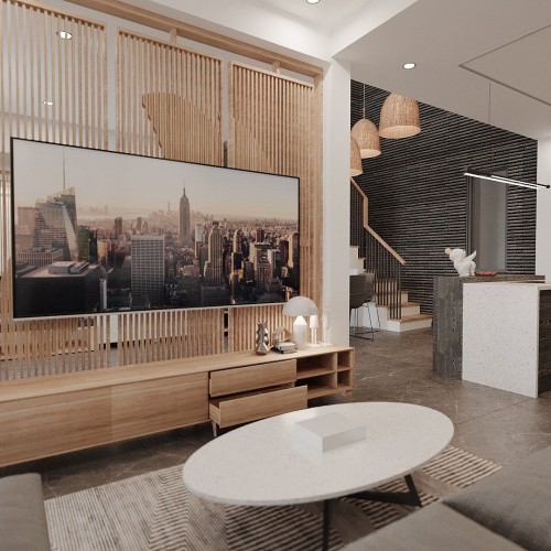 Thiết Kế Nội Thất Nhà Phố Chị Hạnh